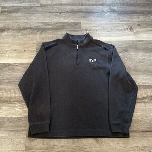 Men's dark grey Nike Quarter-Zip Sweater